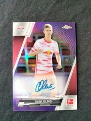 Dani Olmo [Purple] Soccer Cards 2021 Topps Chrome Bundesliga Autographs Prices