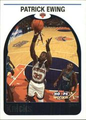Patrick Ewing [Hoopla] #90 Basketball Cards 1999 Hoops Decade X Prices