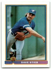 Dave Stieb #22 Baseball Cards 1991 Bowman Prices
