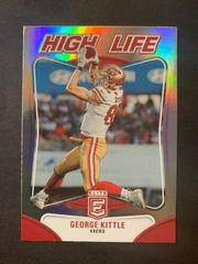 George Kittle #HL-10 Football Cards 2023 Panini Donruss Elite High Life Prices