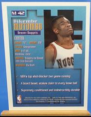 Dikembe Mutombo #M42 Basketball Cards 1995 Finest Mystery Prices