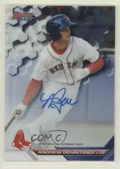 Andrew Benintendi #B16-ABE Baseball Cards 2016 Bowman's Best of 2016 Autograph Prices