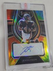 Justin Fields [Tie Dye] #RS-JFI Football Cards 2021 Panini Select Rookie Signatures Prices