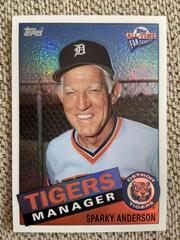Sparky Anderson [Refractor] #46 Baseball Cards 2004 Topps All Time Fan Favorites Prices