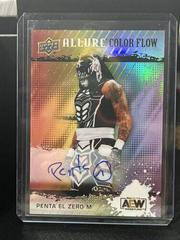 Penta el Zero M [Full Rainbow Autograph] #R-6 Wrestling Cards 2022 Upper Deck Allure AEW Color Flow Prices