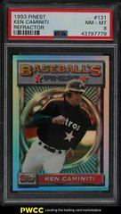 Ken Caminiti [Refractor] Baseball Cards 1993 Finest Prices