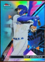 Whit Merrifield [Aqua Refractor] #3 Baseball Cards 2021 Topps Finest Prices