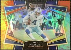 Dak Prescott [Tie Dye] Football Cards 2021 Panini Select Snapshots Prices