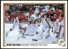 Miami Dolphins [Skating Through the Hole] Football Cards 1983 Fleer Team Action Prices