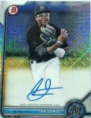 Ian Lewis #BCMA-IL Baseball Cards 2022 Bowman Chrome Mega Box Mojo Autographs Prices