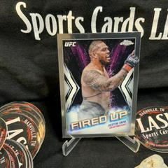 Justin Tafa #FDP-11 Ufc Cards 2024 Topps Chrome UFC Fired Up Prices