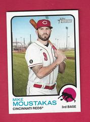 Mike Moustakas [French] Baseball Cards 2022 Topps Heritage Prices