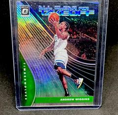Andrew Wiggins #9 Basketball Cards 2019 Panini Donruss Optic All Clear for Takeoff Prices