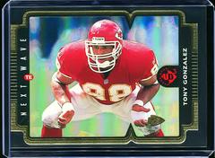 Tony Gonzalez [Die Cut] Football Cards 1998 Upper Deck UD3 Prices