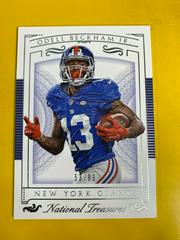Odell Beckham Jr. #14 Football Cards 2015 Panini National Treasures Prices