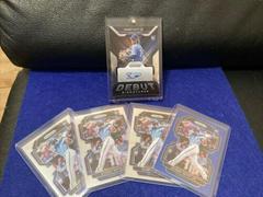 Bobby Witt Jr. #DS-BW Baseball Cards 2022 Panini Prizm Debut Signatures Prices