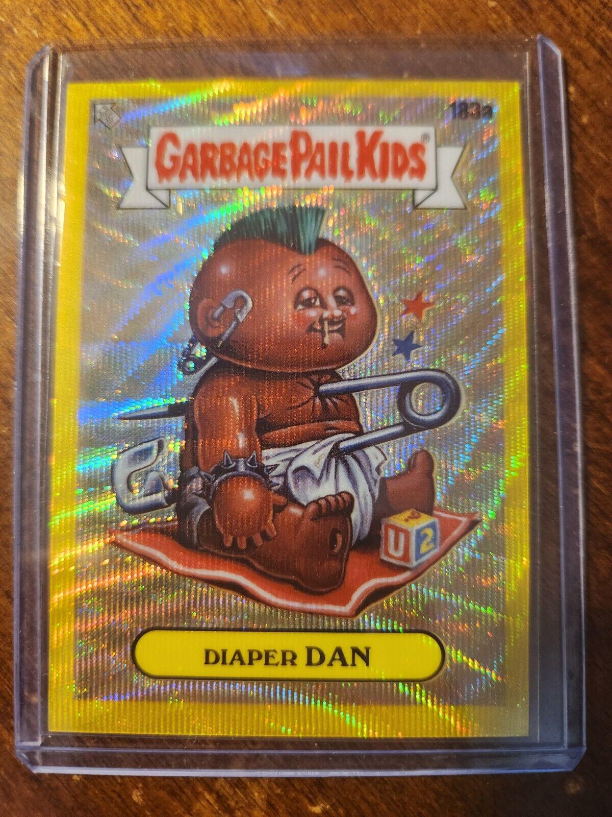 Diaper DAN [Yellow Wave Refractor] 183a Prices 2022 Garbage Pail