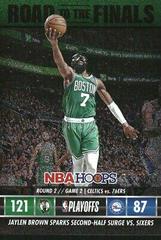Jaylen Brown #14 Basketball Cards 2023 Panini Hoops Road to the Finals Second Round Prices