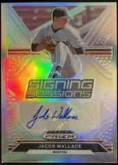 Jacob Wallace #SS-JW Baseball Cards 2021 Panini Prizm Draft Picks Signing Sessions Autographs Prices