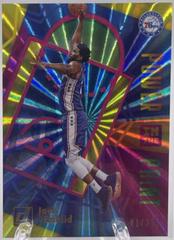 Joel Embiid [Yellow Laser] #5 Basketball Cards 2020 Donruss Power in the Paint Prices