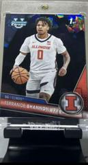 Terrance Shannon Jr. [Black Shimmer] #79 Basketball Cards 2023 Bowman Chrome University Prices