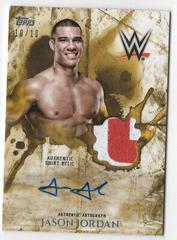 Jason Jordan [Gold] Wrestling Cards 2018 Topps WWE Undisputed Autograph Relic Prices