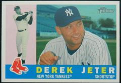 Derek Jeter [Red Sox Logo] #83 Baseball Cards 2009 Topps Heritage Prices