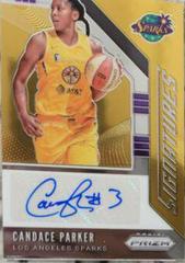Candace Parker #SG-CPK Basketball Cards 2020 Panini Prizm WNBA Signatures Prices