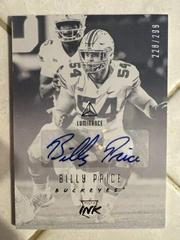 Billy Price #RI-BIP Football Cards 2018 Panini Luminance Rookie Ink Autographs Prices