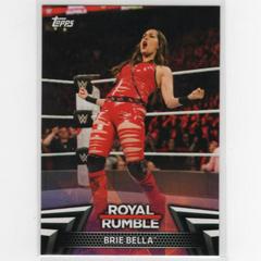 Brie Bella Wrestling Cards 2018 Topps WWE Women's Division Royal Rumble Prices