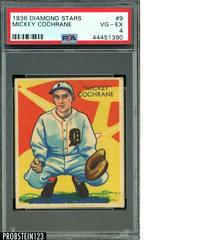 Mickey Cochrane Baseball Cards 1936 Diamond Stars Prices