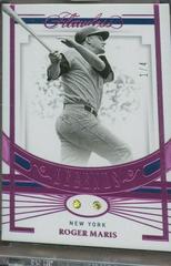 Roger Maris [Pink] Baseball Cards 2021 Panini Flawless Prices