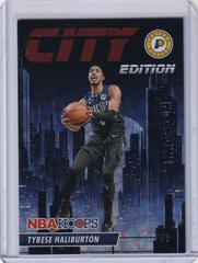 Tyrese Haliburton [Hyper Red] #2 Basketball Cards 2023 Panini Hoops City Edition Prices