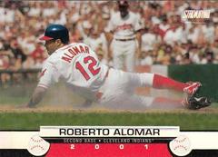 Roberto Alomar Baseball Cards 2001 Stadium Club Prices