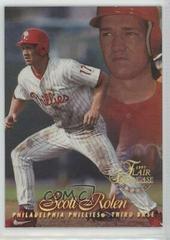 Scott Rolen [Row 1] #6 Baseball Cards 1997 Flair Showcase Prices