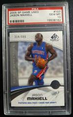 Jason Maxiell Basketball Cards 2005 SP Game Used Prices