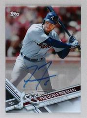 Freddie Freeman #CAAU-FF Baseball Cards 2017 Topps Clearly Authentic Autographs Prices