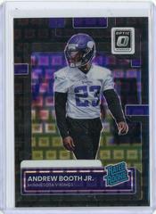 Andrew Booth Jr. [Optic Preview Black Pandora] #P-369 Football Cards 2022 Panini Donruss Prices
