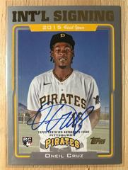 Oneil Cruz [Silver] Baseball Cards 2022 Topps Archives 2005 Draft Picks Autographs Prices