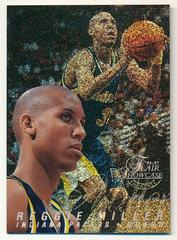 Reggie Miller Row 0 #18 Basketball Cards 1996 Flair Showcase Prices