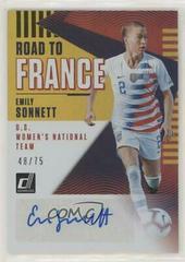 Emily Sonnett [Gold] Soccer Cards 2018 Panini Donruss Road to France Autographs Prices