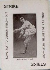 Christy Mathewson [Matty] Baseball Cards 1914 Polo Grounds Game Prices