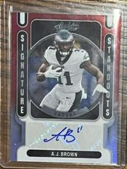 A. J. Brown [Red] Football Cards 2022 Panini Absolute Signature Standouts Prices