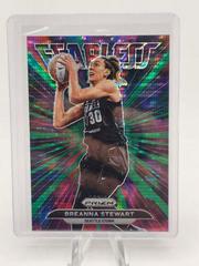 Breanna Stewart [Green Pulsar] #13 Basketball Cards 2022 Panini Prizm WNBA Fearless Prices