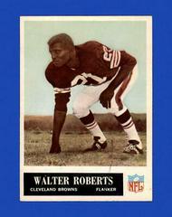 Walter Roberts #38 Football Cards 1965 Philadelphia Prices