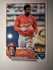 Jordan Walker [Golden Mirror SSP Variation] #344 Baseball Cards 2023 Topps Prices