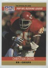 Christian Okoye Football Cards 1990 Pro Set FACT Cincinnati Prices