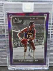 Wilt Chamberlain [Purple] Basketball Cards 2019 Panini One and One Prices