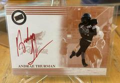 Andrae Thurman [Bronze Red ink] Football Cards 2004 Press Pass Autograph Prices