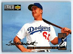 Todd Hollandsworth [Gold Signature] #658 Baseball Cards 1994 Collector's Choice Prices